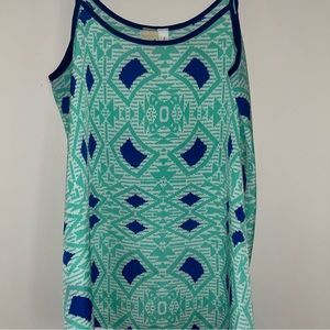 Aztec Print Tank Top